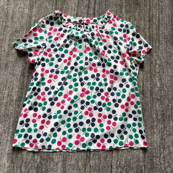 Boden Silk Blend Top / Blouse, Size 12 - Picture 2 of 7